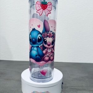 Cute Character Tumbler with Heart Design